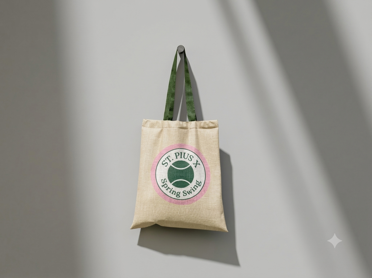 Spring Swing event branding